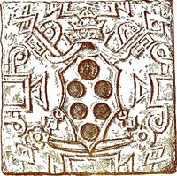 An illustration from Italian ceramic art : The maiolica pavement tiles of the fifteenth century (1902)
