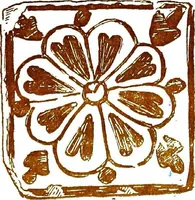 An illustration from Italian ceramic art : The maiolica pavement tiles of the fifteenth century (1902)