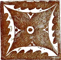 An illustration from Italian ceramic art : The maiolica pavement tiles of the fifteenth century (1902)