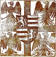 An illustration from Italian ceramic art : The maiolica pavement tiles of the fifteenth century (1902)