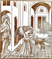 An illustration from Italian ceramic art : The maiolica pavement tiles of the fifteenth century (1902)