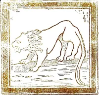An illustration from Italian ceramic art : The maiolica pavement tiles of the fifteenth century (1902)