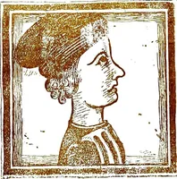An illustration from Italian ceramic art : The maiolica pavement tiles of the fifteenth century (1902)