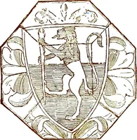 An illustration from Italian ceramic art : The maiolica pavement tiles of the fifteenth century (1902)