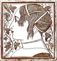 An illustration from Italian ceramic art : The maiolica pavement tiles of the fifteenth century (1902)