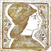 An illustration from Italian ceramic art : The maiolica pavement tiles of the fifteenth century (1902)