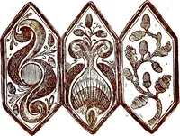 Picture 35 of 92 from Italian ceramic art : The maiolica pavement tiles of the fifteenth century (1902), leaf 62