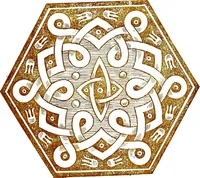 Picture 46 of 92 from Italian ceramic art : The maiolica pavement tiles of the fifteenth century (1902), leaf 73