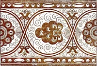 An illustration from Italian ceramic art : The maiolica pavement tiles of the fifteenth century (1902)