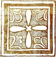 An illustration from Italian ceramic art : The maiolica pavement tiles of the fifteenth century (1902)