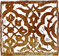 An illustration from Italian ceramic art : The maiolica pavement tiles of the fifteenth century (1902)