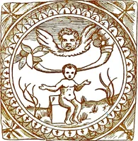 Picture 68 of 92 from Italian ceramic art : The maiolica pavement tiles of the fifteenth century (1902), leaf 91