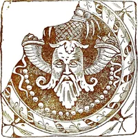 An illustration from Italian ceramic art : The maiolica pavement tiles of the fifteenth century (1902)