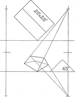 An illustration from Simplified mechanical perspective for the use of ... schools (1909)