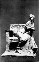 An illustration from Catalogue of sculpture by Prince Paul Troubetzkoy, exhibited by the American Numismatic Society at the Albright Art Gallery, March 27 to April 27; (1911)