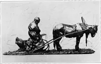 Picture 67 of 89 from Catalogue of sculpture by Prince Paul Troubetzkoy, exhibited by the American Numismatic Society at the Albright Art Gallery, March 27 to April 27; (1911), leaf 151