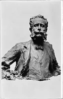 An illustration from Catalogue of sculpture by Prince Paul Troubetzkoy, exhibited by the American Numismatic Society at the Albright Art Gallery, March 27 to April 27; (1911)