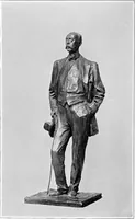 An illustration from Catalogue of sculpture by Prince Paul Troubetzkoy, exhibited by the American Numismatic Society at the Albright Art Gallery, March 27 to April 27; (1911)