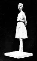 An illustration from Catalogue of sculpture by Prince Paul Troubetzkoy, exhibited by the American Numismatic Society at the Albright Art Gallery, March 27 to April 27; (1911)