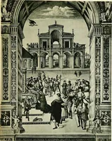 An illustration from Lives of the most eminent painters, sculptors & architects (1912)
