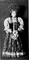 An illustration from Peasant art in Russia (1912)