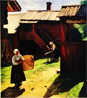 An illustration from Peasant art in Sweden, Lapland and Iceland; (1910)