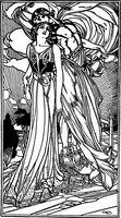An illustration from Modern book illustrators and their work (1914)