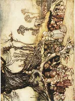 An illustration from Modern book illustrators and their work (1914)