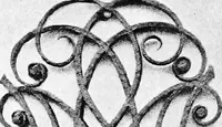 An illustration from English ironwork of the XVIIth & XVIIIth centuries; an historical & analytical account of the development of exterior smithcraft (1911)