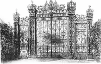 An illustration from English ironwork of the XVIIth & XVIIIth centuries; an historical & analytical account of the development of exterior smithcraft (1911)