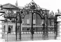 An illustration from English ironwork of the XVIIth & XVIIIth centuries; an historical & analytical account of the development of exterior smithcraft (1911)