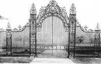 An illustration from English ironwork of the XVIIth & XVIIIth centuries; an historical & analytical account of the development of exterior smithcraft (1911)