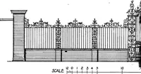 An illustration from English ironwork of the XVIIth & XVIIIth centuries; an historical & analytical account of the development of exterior smithcraft (1911)