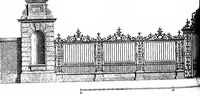 An illustration from English ironwork of the XVIIth & XVIIIth centuries; an historical & analytical account of the development of exterior smithcraft (1911)