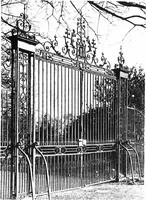 An illustration from English ironwork of the XVIIth & XVIIIth centuries; an historical & analytical account of the development of exterior smithcraft (1911)
