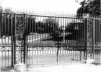 An illustration from English ironwork of the XVIIth & XVIIIth centuries; an historical & analytical account of the development of exterior smithcraft (1911)