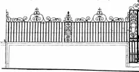 An illustration from English ironwork of the XVIIth & XVIIIth centuries; an historical & analytical account of the development of exterior smithcraft (1911)