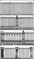 An illustration from English ironwork of the XVIIth & XVIIIth centuries; an historical & analytical account of the development of exterior smithcraft (1911)