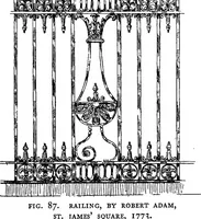 Picture 166 of 246 from English ironwork of the XVIIth & XVIIIth centuries; an historical & analytical account of the development of exterior smithcraft (1911), leaf 426