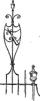 An illustration from English ironwork of the XVIIth & XVIIIth centuries; an historical & analytical account of the development of exterior smithcraft (1911)