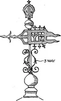 Picture 239 of 246 from English ironwork of the XVIIth & XVIIIth centuries; an historical & analytical account of the development of exterior smithcraft (1911), leaf 522