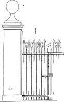 An illustration from English ironwork of the XVIIth & XVIIIth centuries; an historical & analytical account of the development of exterior smithcraft (1911)