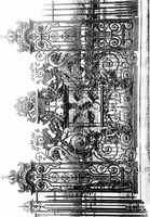 An illustration from English ironwork of the XVIIth & XVIIIth centuries; an historical & analytical account of the development of exterior smithcraft (1911)