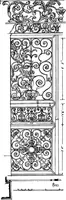 An illustration from English ironwork of the XVIIth & XVIIIth centuries; an historical & analytical account of the development of exterior smithcraft (1911)