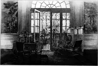 An illustration from The room beautiful; a collection of interior illustrations showing decoration and furnishing details of the important furnishing periods (1915)