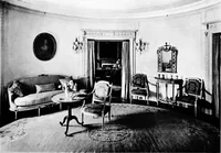 An illustration from The room beautiful; a collection of interior illustrations showing decoration and furnishing details of the important furnishing periods (1915)