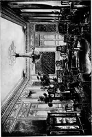An illustration from The room beautiful; a collection of interior illustrations showing decoration and furnishing details of the important furnishing periods (1915)