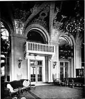 An illustration from The room beautiful; a collection of interior illustrations showing decoration and furnishing details of the important furnishing periods (1915)