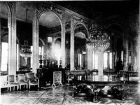 An illustration from The room beautiful; a collection of interior illustrations showing decoration and furnishing details of the important furnishing periods (1915)