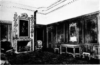 An illustration from The room beautiful; a collection of interior illustrations showing decoration and furnishing details of the important furnishing periods (1915)